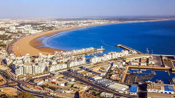 A view Panorama of Agadir