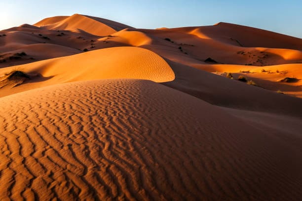 Erg Chebbi Sand Dune at Sunrise