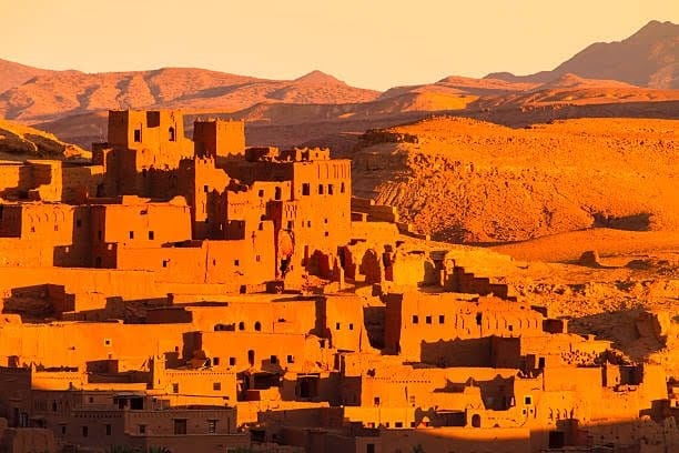 kasbah or ksar Ait Benhaddou