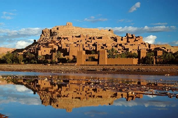 The ancient Moroccan Kasbah Ait Benhaddou Ouarzazate